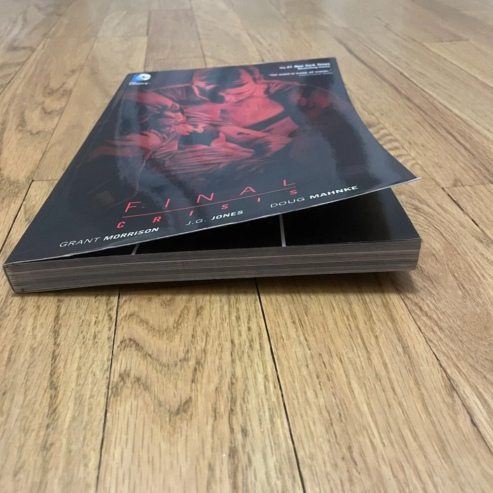 DC Comics Final Crisis Softcover Graphic Novel Grant Morrison J.G. Jones TPB